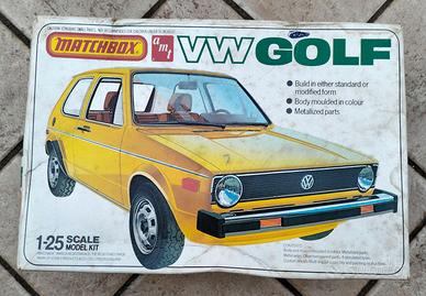 Wv Golf Matchbox