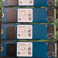 Western D. SSD M2 pcie 3.0 256GB pz 4 dispo