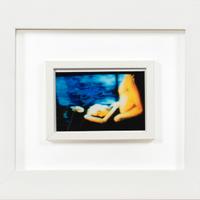 Quadro tecnica mista MARIO SCHIFANO