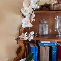 Orchidea finta Ikea con vaso