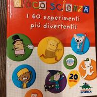 Libro per ragazzi "Gioco scienza" i 60 esperimenti