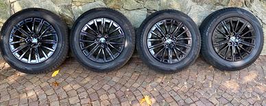 Cerchi neri originali BMW 17” + Pirelli Winter 2