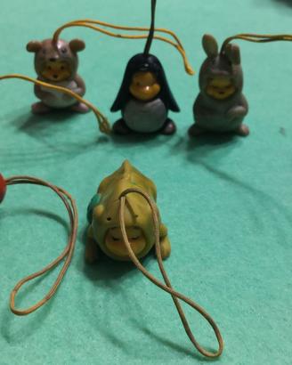 8 Winnie The Pooh Mini Portachiavi Con Laccio