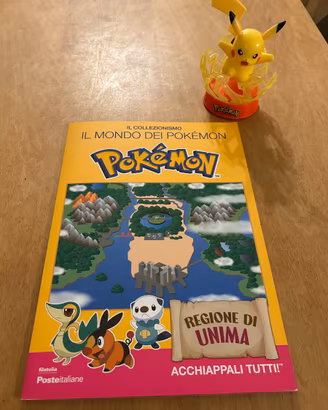 Folder Pokemon Regione di Unima PosteItaliane