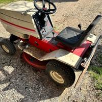 Tagliaerba funzionante con cesto taglia erba motor