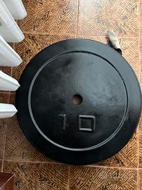 Disco da 10kg per bilanciere in cemento
