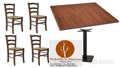 Set Sedie Tavoli Bar Pub Ristorante Pizzerie Cd157