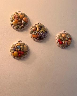Set 4 Formelle THUN Frutta - Ceramica Originale