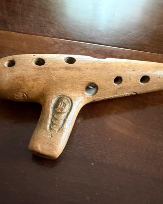 Ocarina in terracotta in sol - Antonio Cannella