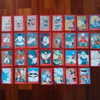Lotto 31 carte serie rossa Dragon Ball Z