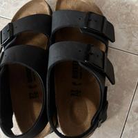 Sandali neri Birkenstock nuovi
