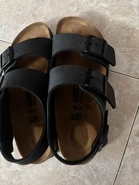 Sandali neri Birkenstock nuovi