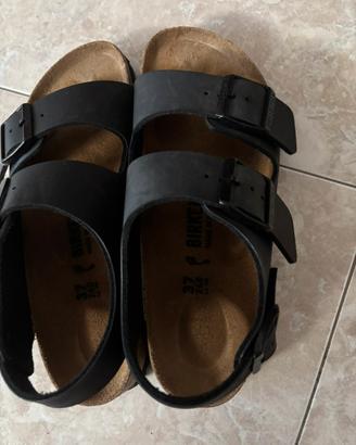 Sandali neri Birkenstock nuovi