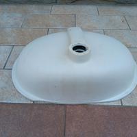 LAVABO OVALE BIANCO