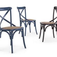 Sedia cross bistrot