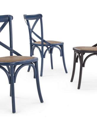 Sedia cross bistrot