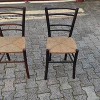 sedie rustiche