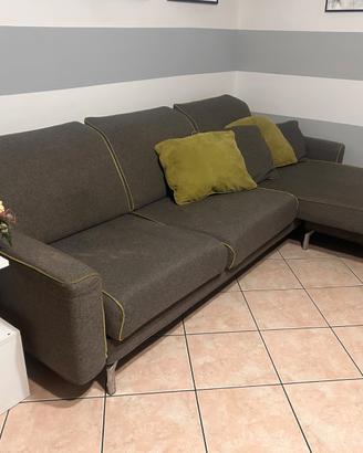 Divano 3 posti con penisola