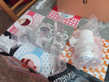 Tappo per rubinetto bidet + 2 tappi cromati