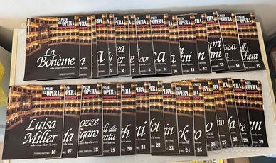 COLLEZIONE UN PALCO ALL’OPERA sulla scena e dietro