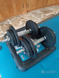 Kit manubri Decathlon  20kg 