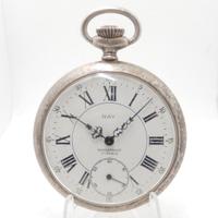 Vintage orologio da tasca con CASSA LAVORATA