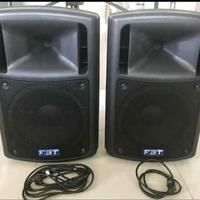 Coppia cassse amplificate FBT maxx 4A