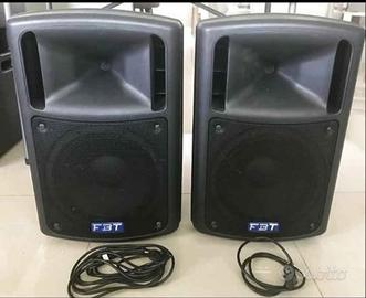 Coppia cassse amplificate FBT maxx 4A