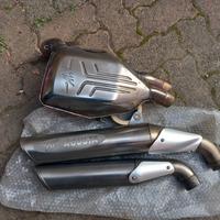 Scarico marmitta silenziatori brutale mv agusta