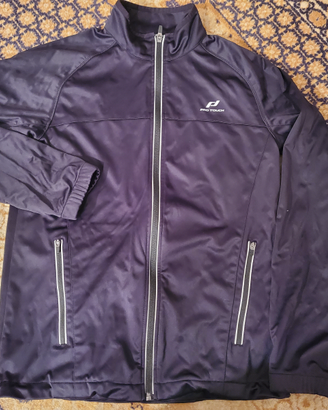 Giacca running antivento invernale pro touch