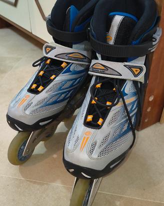 Pattini in linea Rollerblade n. 42 – Grigio/Blu – 