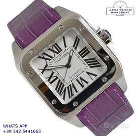 Cartier Santos 100 XL W20073X8 silver Full Set
