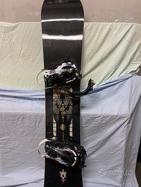Tavola snowboard Nitro + attacchi drake