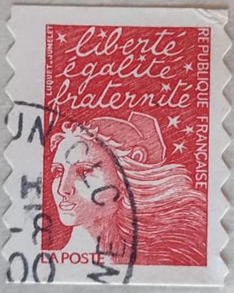 Francobollo raro Repubblica Francese