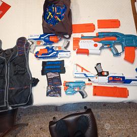 pistole/fucili Nerf+ dardi+gadget