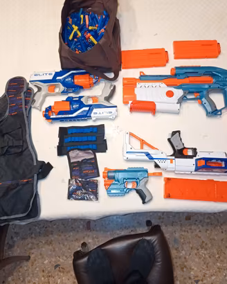 pistole/fucili Nerf+ dardi+gadget