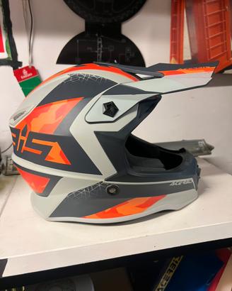 Casco cross minicross acerbis offroad junior