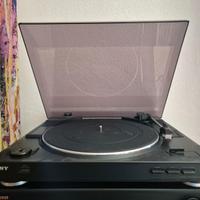 SONY Giradischi PSLX300USB trazione a cinghia