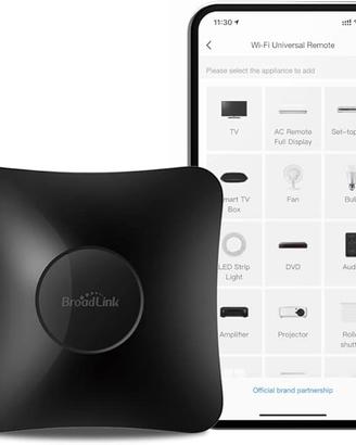 BroadLink RM4 pro - Telecomando universale IR e RF