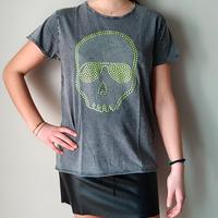 T-shirt con teschio