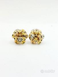 Orecchini oro 18 kt gr 17.30