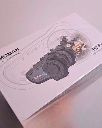 2x interfoni Moman H2 Pro Moto cuffie