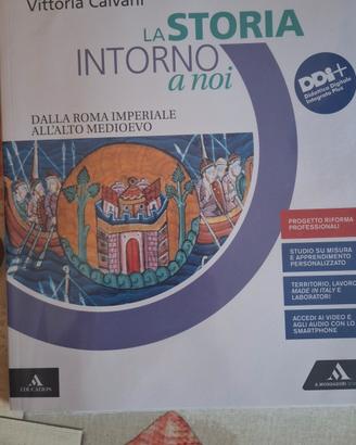 libro scuola: la storia intorno a noi NUOVO