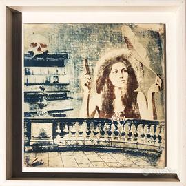 Quadro in ceramica "BELLE EPOQUE"