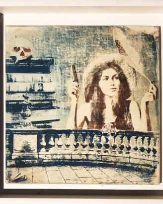 Quadro in ceramica "BELLE EPOQUE"