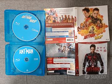 Ant-man + Ant-man and the Wasp blu-ray 