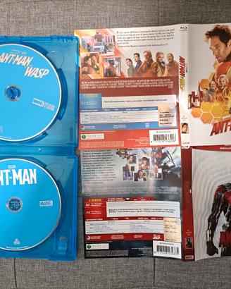 Ant-man + Ant-man and the Wasp blu-ray 
