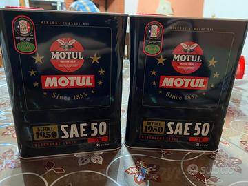 Olio Motul SAE 50 Before 1950