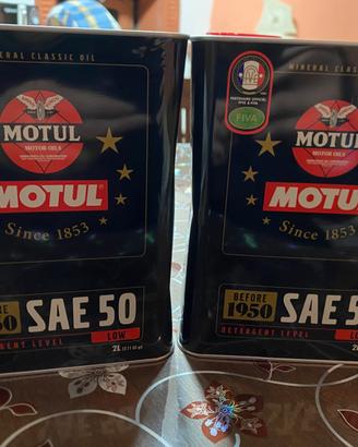 Olio Motul SAE 50 Before 1950