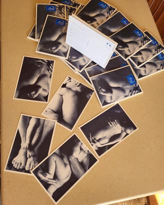 200 Cartoline vintage annuncio nascita TheBodyShop